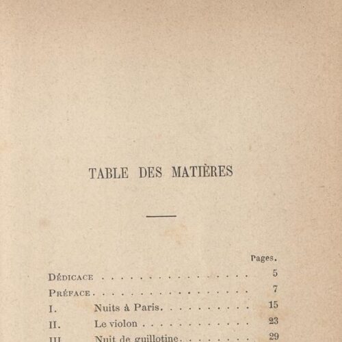 16.5 x 11 cm; 2 s.p. + XIII p. + 269 p. + 9 s.p., l. 1 bookplate CPC on recto, p. [I] half-title page, p. [II] previous and u